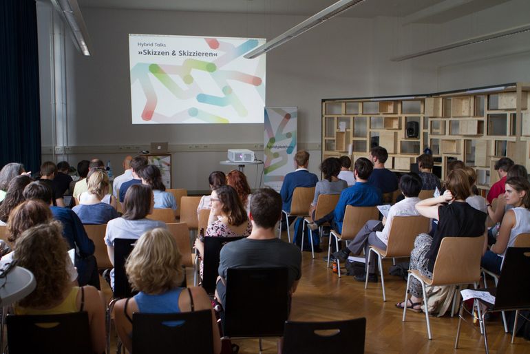 Hybrid Talks on Sketches and Sketching