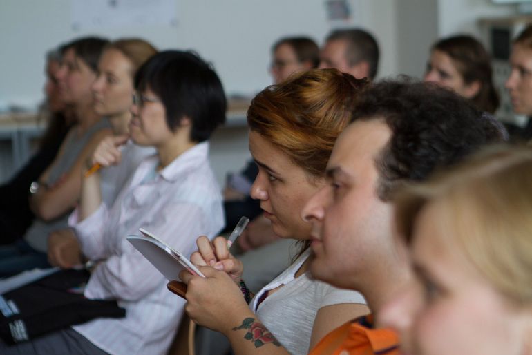 Hybrid Talks audience
